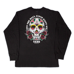 Camiseta Vans Juvenil Manga Longa Painted Skull
