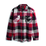Camisa Vans Juvenil Box Flannel  Vermelha
