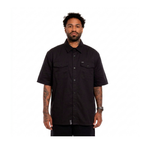 Camisa LRG Botao Only Us Woven Preto