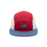 Boné New Balance 5 Panel Vinho/Branco