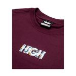 Camiseta High Tee Shock Vinho