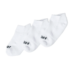 Meia High Pack Sport C/3 pares Logo Branco
