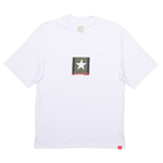 Camiseta Chocolate Vintage Flag 1995 Branco