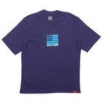 Camiseta Chocolate Block Flag Azul
