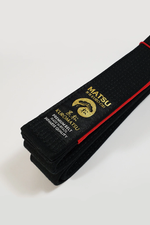 KUROMATSU COM PONTEIRA - Faixa Preta Premium - ALGODÃO