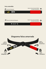 KUROMATSU COM PONTEIRA - Faixa Preta Premium - ALGODÃO