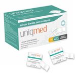 Alcool Swabs P/ Assepsia C/ 100un. UNIQMED