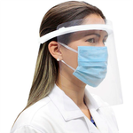 FACE SHIELD LITE CONFORT ULTRA LEVE - BRANCO - ORTHOPAUHER