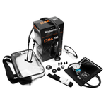 KIT ACADEMICO BLACK ESTETO+ESFIGMO+GARROTE+OCULOS P.A.MED - Preto