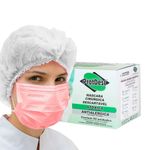 MASCARA DESCARTAVEL TRIPLA C/ELAST C/50 PROTDESC