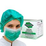 MASCARA DESCARTAVEL TRIPLA C/ELAST C/50 PROTDESC