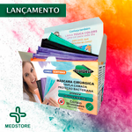 MASCARA TRIPLA ELASTICO  PROTDESC CX 50 UN - COLORS
