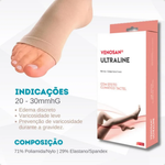 Meia Ultraline 4000 | 20-30 mmHg AGH Meia Coxa 7/8 VENOSAN