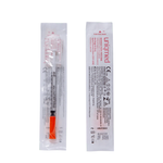 SERINGA de Botox 0,5ml CX C/ 100Un. Indiv. UNIQMED Ag 5mm X 0,23mm