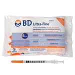 Seringa Ultrafine 0,5ml Pacote C/10 unidades - BD 