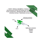 TORNEIRINHA 3VIAS LUER LOCK MARK MED