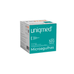 Microagulhas 32G x 4mm Cx C/ 100Un. Uniqmed