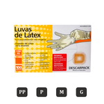 Luva Procedimento Látex C/ Pó C/ 100Un. DESCARPACK