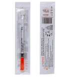 SERINGA de Insulina 1ml Blister C/1un. UNIQMED - Ag 8x30mm