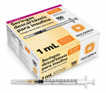 Seringa de Insulina 1ml C/AG. 13x0,45mm Cx C/ 100Un. DESCARPACK