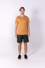 T-shirt laranja coqueiro