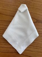 Guardanapo liso branco