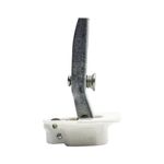 Dobradiça Plástica Curva Baixa 26mm