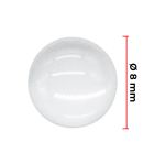 Batente Silicone 8m - Kit 20 Unidades