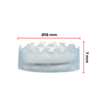 Sapata Silicone 18mm - Kit 10 Unidades