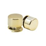 Botão Francês Liso 2/6mm - Kit 4 Unidades