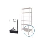 Sapata L 40x40mm - Kit 100 Unidades