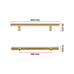 Puxador MAXSS12 256mm