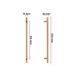 Puxador Primus IL 814 512mm - Italy Line