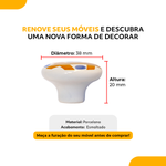 Puxador Porcelana Shilla 173