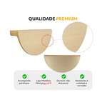 Puxador Riva 603 64mm Dourado Escovado