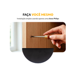 Puxador Riva 603 64mm Preto Fosco