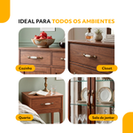 Puxador Porcelana Mansiri 168 96mm