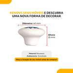 Puxador Porcelana Annapurna 159