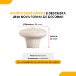 Puxador Porcelana Gya 157