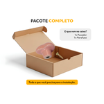 Puxador Porcelana Coração Pandim 155