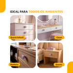 Puxador Porcelana Coração Pandim 156