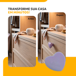 Puxador Porcelana Coração Pandim 156