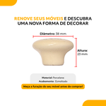 Puxador Porcelana Mansiri 161