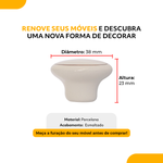 Puxador Porcelana Mansiri 162