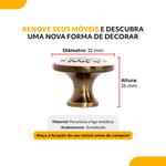 Puxador Porcelana Mansiri 164