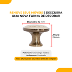 Puxador Porcelana Mansiri 165