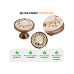 Puxador Porcelana Mansiri 165