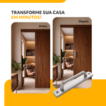 Puxador para Porta  - Petra 604 192mm