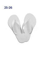 CHINELO SUBLIMATICO COM TECIDO 25-26 BRANCO