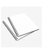 CADERNO 1/4 COM 48 FOLHAS COM CAPA FLEXÍVEL RESINADA